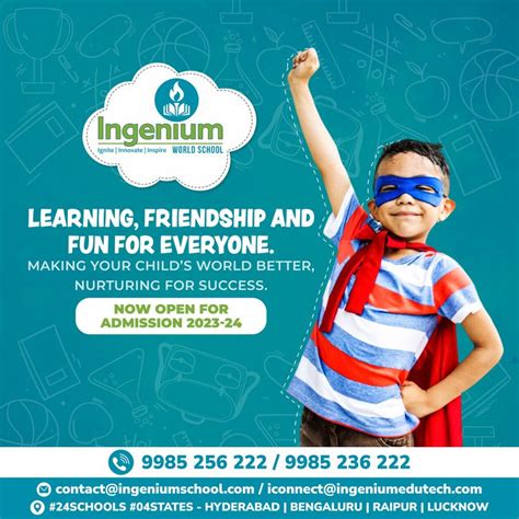 Ingenium School's formation of .